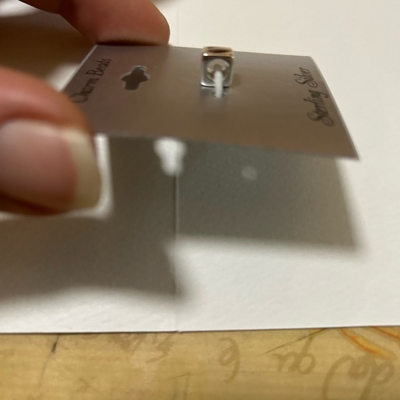 Sterling silver heart charm beads - Picture 2 of 3